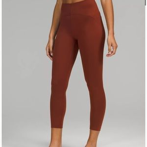 Lululemon Instill Tight 25” Date brown size 4  🦄 color